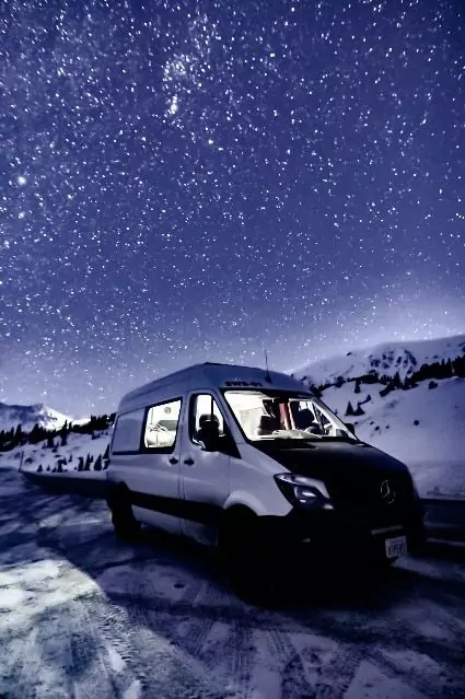 HOW TO GUIDE WINTER CAMPERVAN ROAD TRIP 18