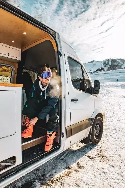 HOW TO GUIDE WINTER CAMPERVAN ROAD TRIP 19
