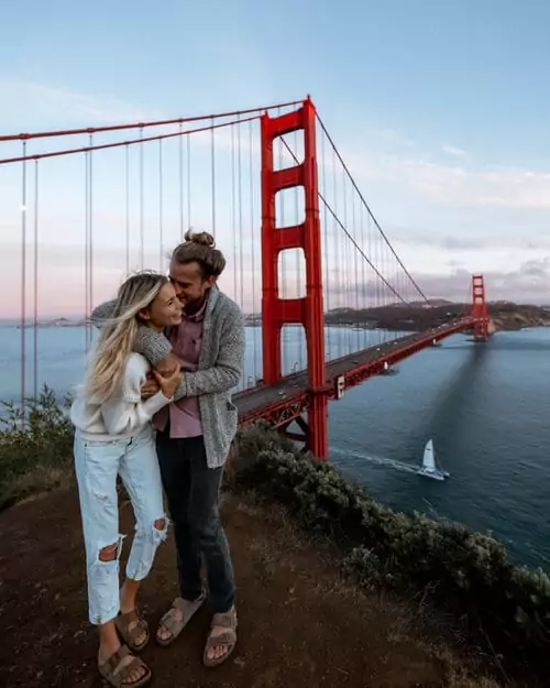 Perfect 2 Week Road Trip Itinerary for the California Coast Golden Gate Bridge 1