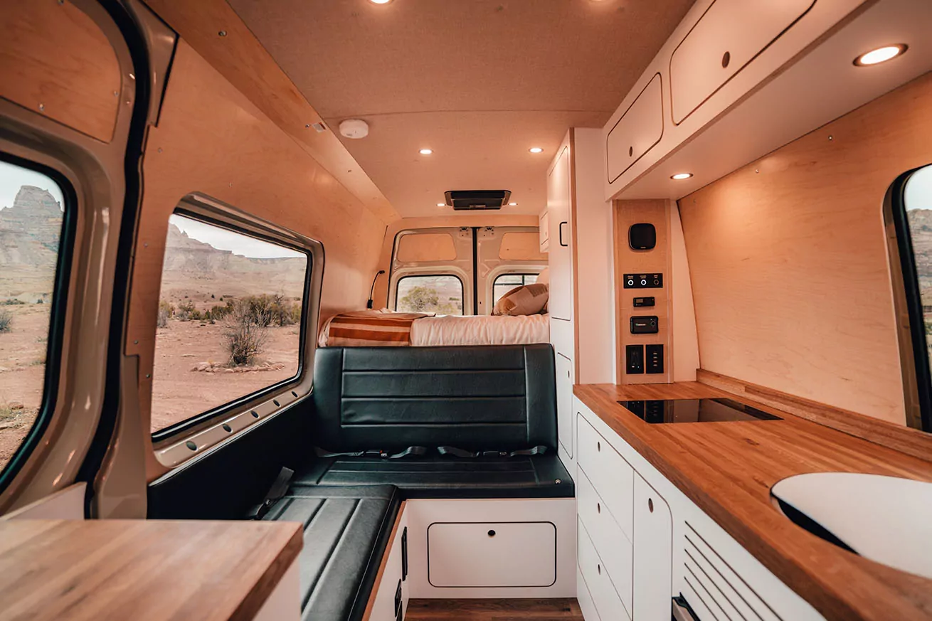 VanCraft created an interior experience that is totally unique