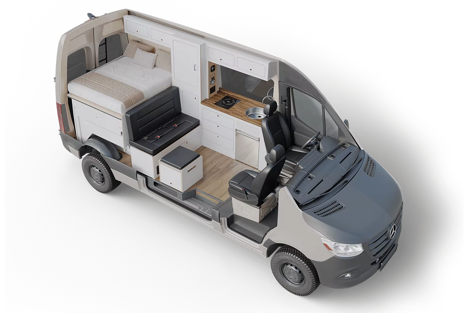 Waypoint interior 3d rendering