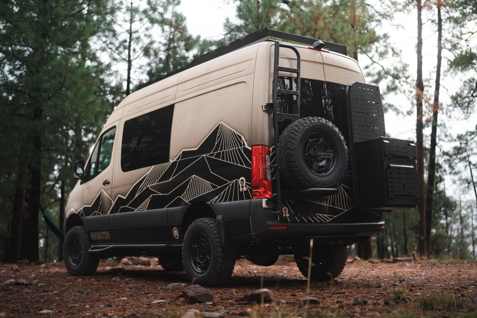 OWL Tire Carrier and Ladder